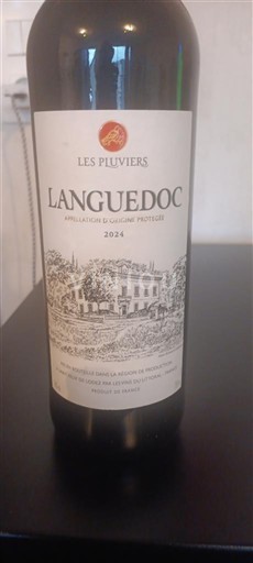 Vinhos Rouge sec Les Pluviers 2024 França Languedoque Languedoc AOC