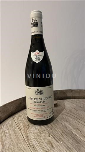 Burgundy Clos-de-Vougeot Grand Cru Domaine Jean-Michel Guillon & Fils 2007