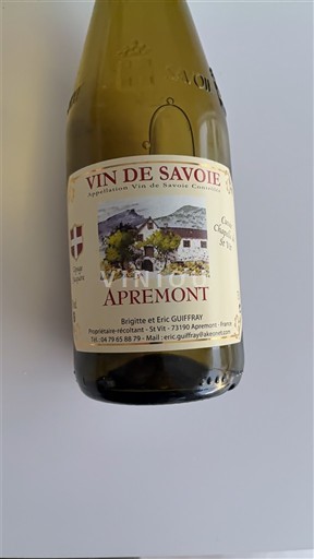 Savoia e Bugey Apremont Brigitte et Eric GUFFRAY Senza annata