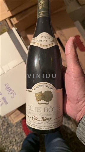 Vallée du Rhône Côte-rôtie De Boisseyt-Chol Côte Blonde 2016