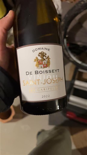 Rhône-dalen Saint-Joseph Domaine Boisseyt Les Garipelées 2022