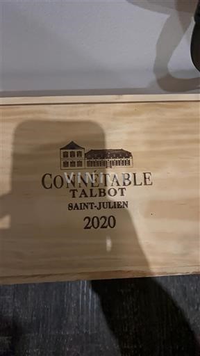 Bordeaux Saint-Julien Château Talbot Connétable 2020