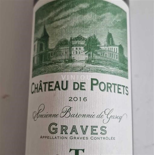 Bordeaux Graves Château Portets 2016