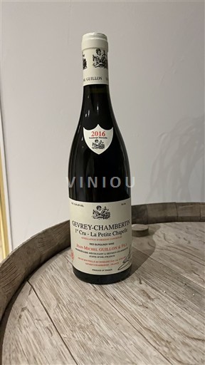 Bourgogne Gevrey-chambertin Premier Cru Jean-Michel Guillon & Fils La Petite Chapelle 2016