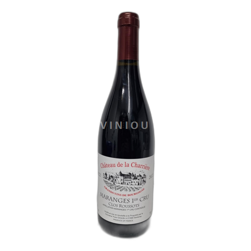 Bourgondië Maranges Château de la Charrière Clos Roussots 2022