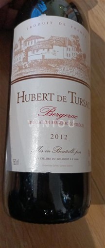 Sud-Ouest Bergerac Hubert de Tursac 2012