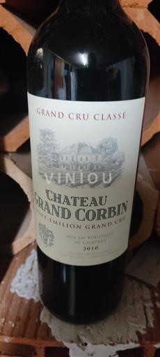 Bordeaux Saint-Émilion Grand Cru Chateau Grand Corbin 2010