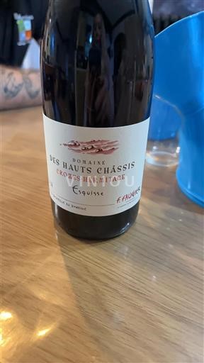 Rhônetal Crozes-Hermitage Domaine S Hauts Châssis Esquisse Ohne Jahrgang