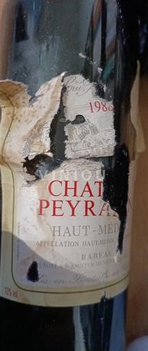 Bordeaux Haut-Médoc Château Peyrabon 1988