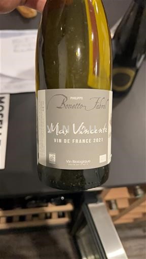 Languedoque Não especificado Philippe Bonetto-Fabre Mas Vincente 2021