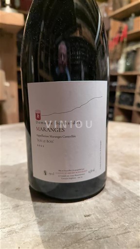 Bourgondië Maranges Premier Cru Domaine Bonnardot Sur le bois 2022