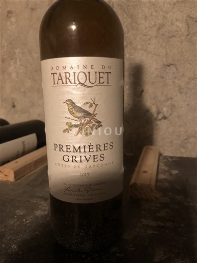 Jugozahod Côtes de Gascogne Domaine Tariquet Premières Grives 2015