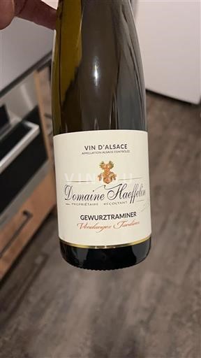 Alsacia Vendanges Tardives Domaine Haeffelin Gewurztraminer Vendanges Tardives 2022