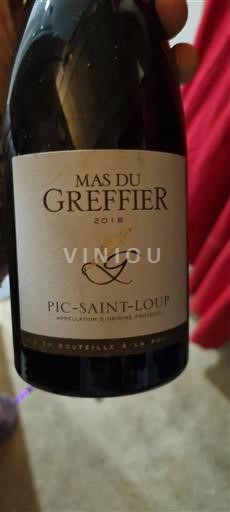 Languedoc Pic-Saint-Loup Mas du Greffier 2018