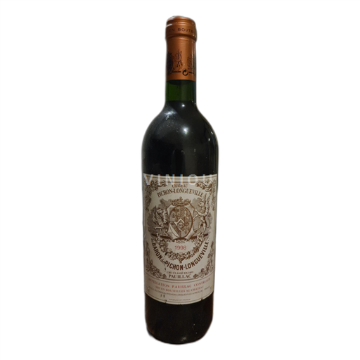 Bordeaux Pauillac Château Pichon-Longueville Baron de Pichon-Longueville 1998