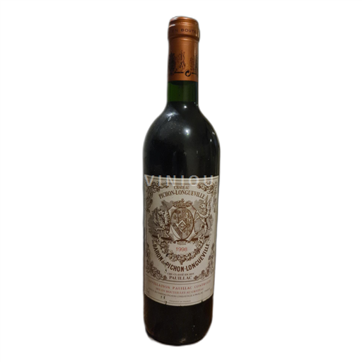 Bordeaux Pauillac Château Pichon-Longueville Baron de Pichon-Longueville 1998