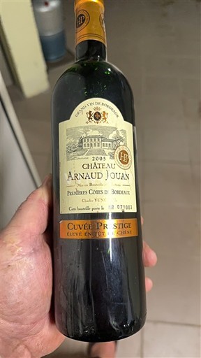 Bordeaux Premières-côtes-de-bordeaux Château Arnaud Jouan Prestige 2005
