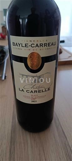 Bordeaux Côtes-de-Bordeaux Château La Carelle 2021