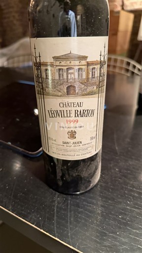 Bordeaux Saint-Julien Grand Cru Château Léoville Barton 1999
