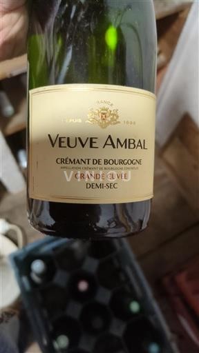 Burgundy Crémant de Bourgogne Veuve Ambal Grande 2020