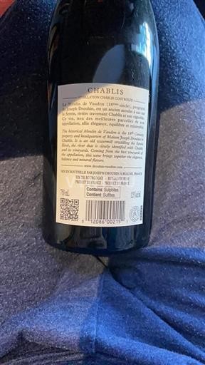 Bourgogne Chablis Joseph Drouhin 2022