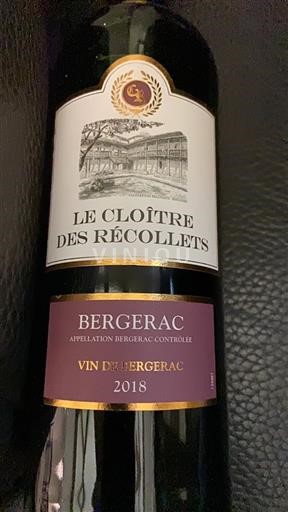 Sydväst Bergerac Le Cloître des Récollets 2018