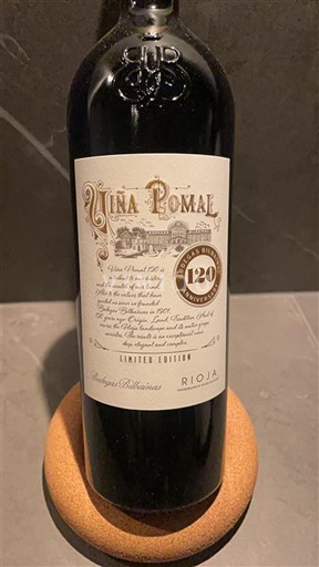 La Rioja Rioja Viña Pomal Reserva 120 Aniversario Limited Edition 2019