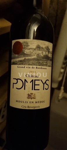 Bordeaux Moulis-en-Médoc Cru Bourgeois Château Poumeys 2011