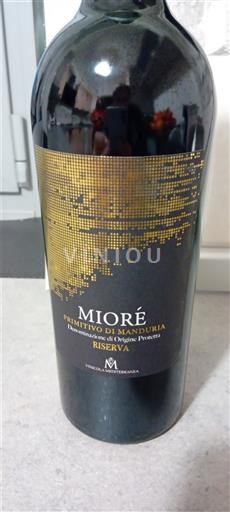 Apulien Primitivo di Manduria Masseria Mirogallo Mioré Ohne Jahrgang