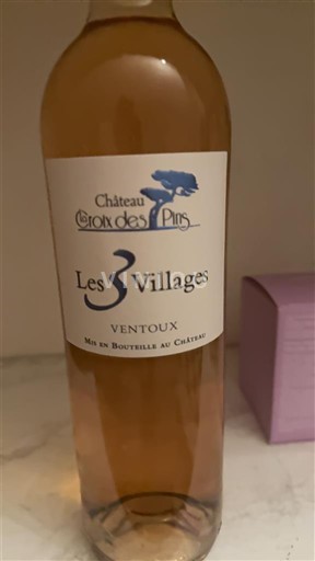 Rhônen laakso Ventoux Château Croix des Pins Les 3 Villages 2024