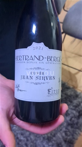 Languedoc Fitou Bertrand-Bergé Jean Sirven 2021