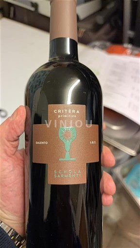 Apúlia Susumaniello Salento Schiava Sarmenti Critéra Primitivo 2023