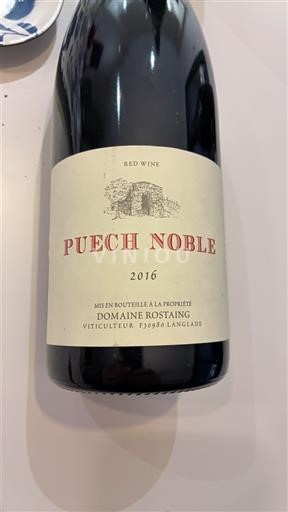 Languedoc Domaine Rostaing Puech Noble 2016
