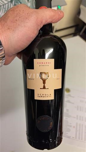Pouilles Salento Schola Sarmenti Cubardi Primitivo 2023
