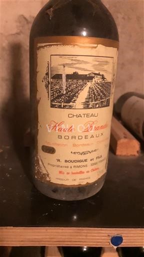 Burdeos Bordeaux Château Haute Brande 1999