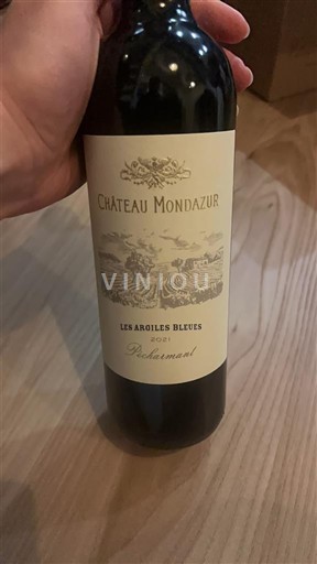 Sydväst Bergerac Château Mondazur Les Argiles Bleues 2021