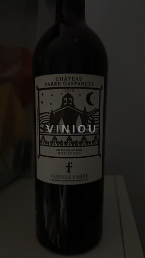 Languedoc Corbières-Boutenac Château Fabre Gasparets 2018