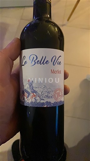 Wines Rouge sec Merlot La Belle Vie 2022 France South West Vin de France