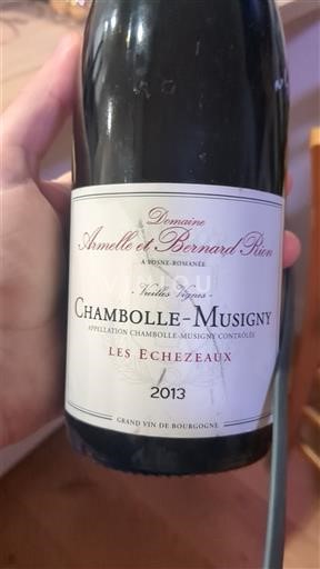 Bourgondië Chambolle-Musigny Domaine Armelle et Bernard Rion Les Echezeaux Vieilles Vignes 2013