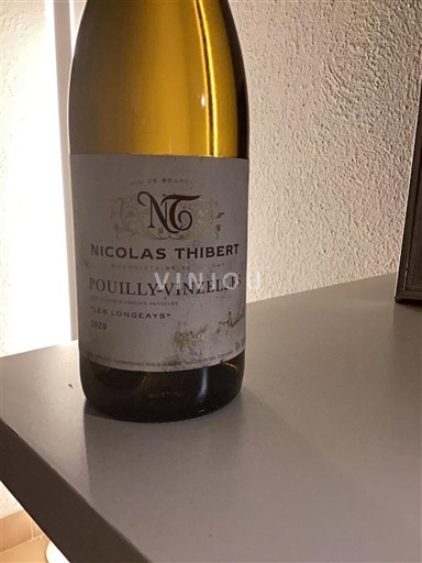 Bourgondië Pouilly-vinzelles Nicolas Thibert Les Longeays 2020