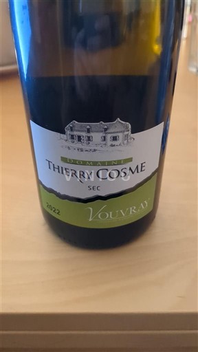 Loire Valley Vouvray Domaine Thierry Cosme 2022