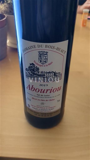 Valle del Loira No especificado Domaine Bois-Huaut Abouriou 2019