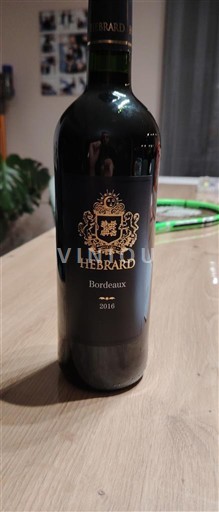 Bordeaux Hébrard 2016