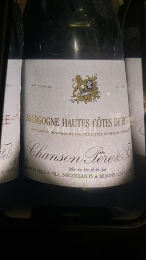 Bourgondië Niet gespecificeerd Chanson Père & Fils 1993