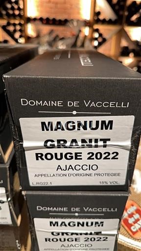 Corsica Ajaccio Domaine Vaccelli Granit 2022
