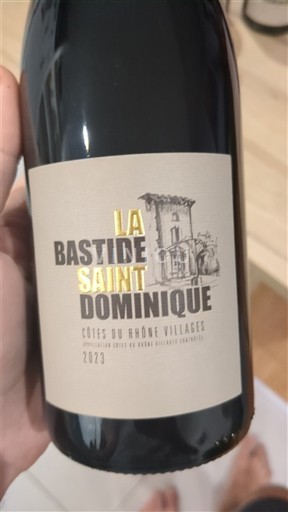 Údolí Rhôny Côtes-du-Rhône-villages La Bastide Saint Dominique 2023