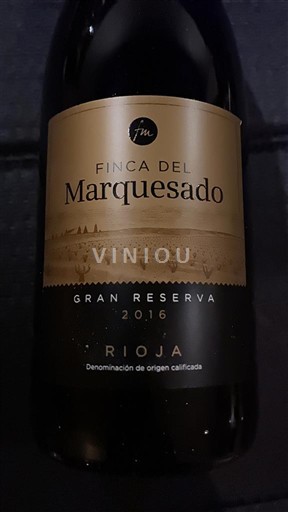 La Rioja Rioja Finca del Marquesado Gran Reserva 2016
