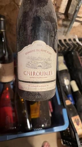 Beaujolais Chiroubles Domaine Petit Pont 2008 2008