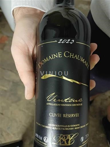 Rhône Valley Ventoux Domaine Chaumard Réservée 2023