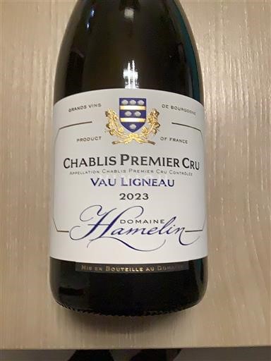 Burgundija Chablis Premier Cru Domaine Hamelin Vau Ligneau 2023